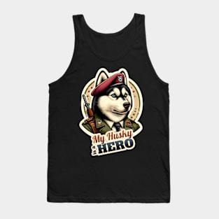 Husky soldier Tank Top